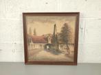 Pasteltekening George Lammens: begijnhof Brugge, Ophalen of Verzenden
