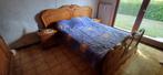 Complete eiken slaapkamer met matras en kasten, Antiek en Kunst, Ophalen