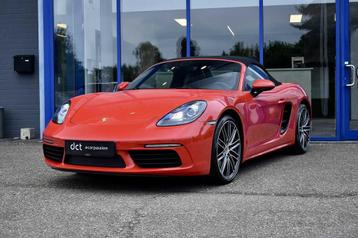 Porsche 718 Boxster Sport exhaust 20' Turbo wheels Leather beschikbaar voor biedingen