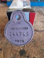 fietsplaat 1979, Postzegels en Munten, Penningen en Medailles, Ophalen
