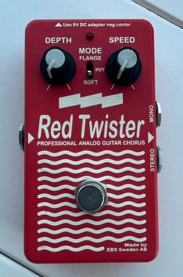 EBS Red Twister chorus/flanger, Enlèvement ou Envoi, Utilisé, Chorus