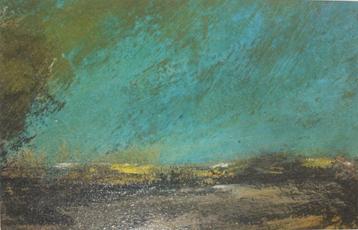 Louis Van Overloop (1926-2016): Landschap (26 x 20 cm) beschikbaar voor biedingen