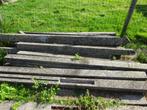 betonpalen en betonplaten, Tuin en Terras, Schuttingen, Ophalen, Overige materialen, Minder dan 3 meter, 1 tot 2 meter