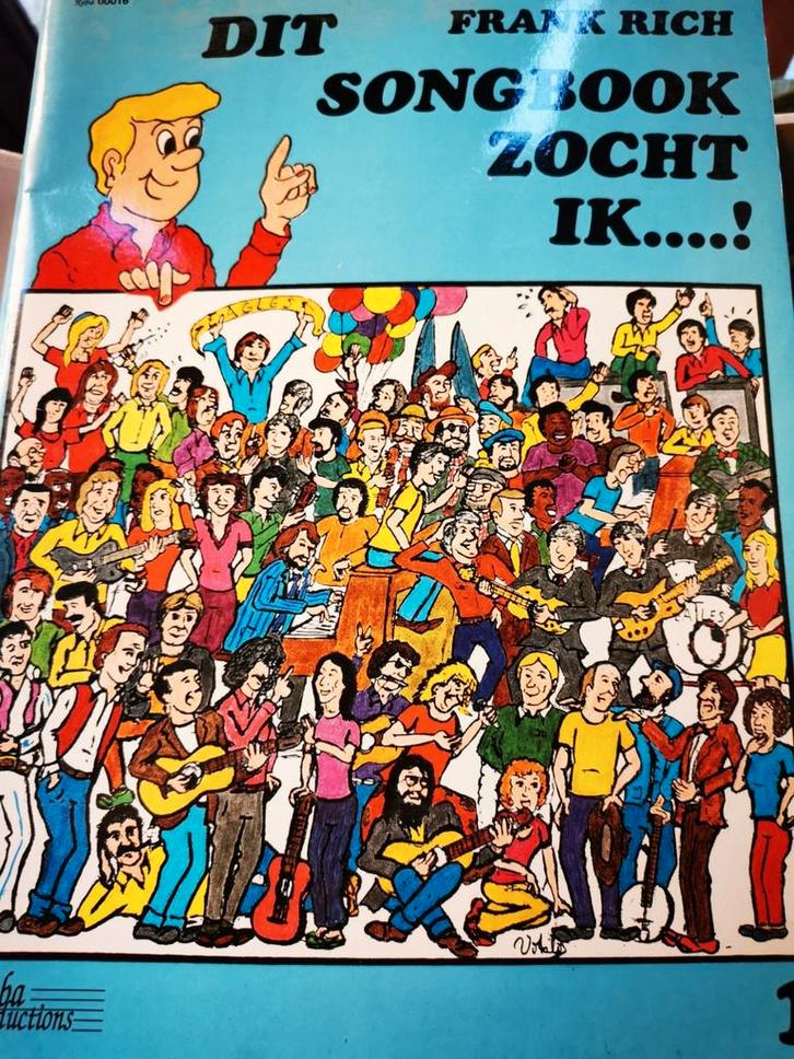 Frank Rich-dit songboek zocht Ik 1983 Uitgave, Muziek en Instrumenten, Bladmuziek, Zo goed als nieuw, Les of Cursus, Populair