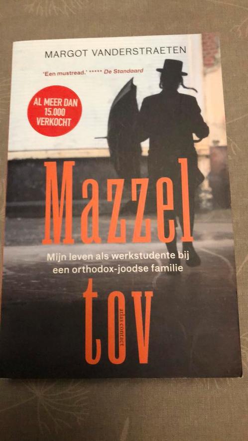 Margot Vanderstraeten - Mazzel tov - goede staat, Boeken, Politiek en Maatschappij, Gelezen, Ophalen of Verzenden