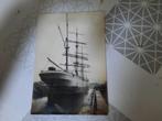 vieux bateau photographique 1926, Comme neuf, Carte, Photo ou Gravure, Envoi, Voilier