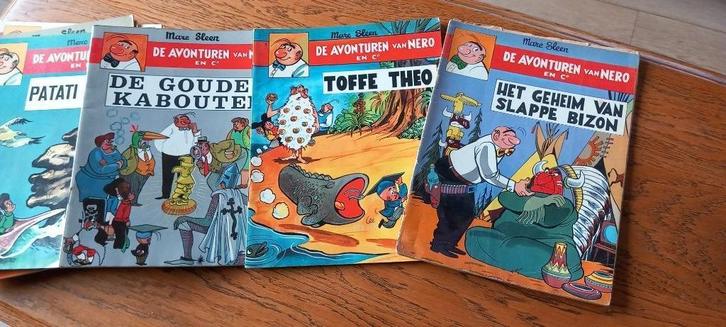Nero 9 stuks 1966 -1973, Boeken, Stripverhalen, Gelezen, Meerdere stripboeken, Ophalen