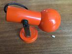 Vintage lamp oranje, Huis en Inrichting, Lampen | Spots, Gebruikt, Ophalen of Verzenden, Retro. Seventies vintage