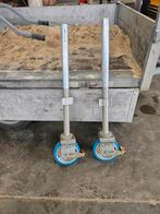 Solide stelling poten (wielen) 2 stuks, Doe-het-zelf en Bouw, Steigers, Ophalen