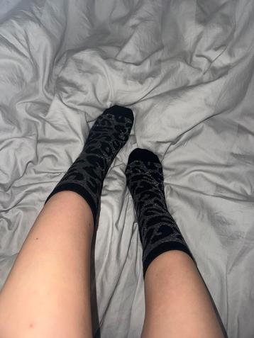 Chaussettes Panther, Chaussettes et Chaussettes genoux, Comme neuf, Noir, Envoi