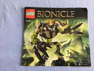 Lego bionicle 71316 beschikbaar voor biedingen