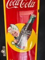 Drink Coca-Cola emaille reclamebord, Ophalen