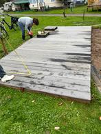 Bankirai planken voor terras.33stuks aan 2,45 lang., Tuin en Terras, Terrasdelen en Vlonders, Ophalen, Zo goed als nieuw, Hout