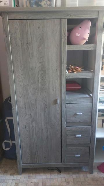 Kledingkast babykamer, 105 cm ou plus, Enlèvement ou Envoi, Comme neuf, 50 à 70 cm