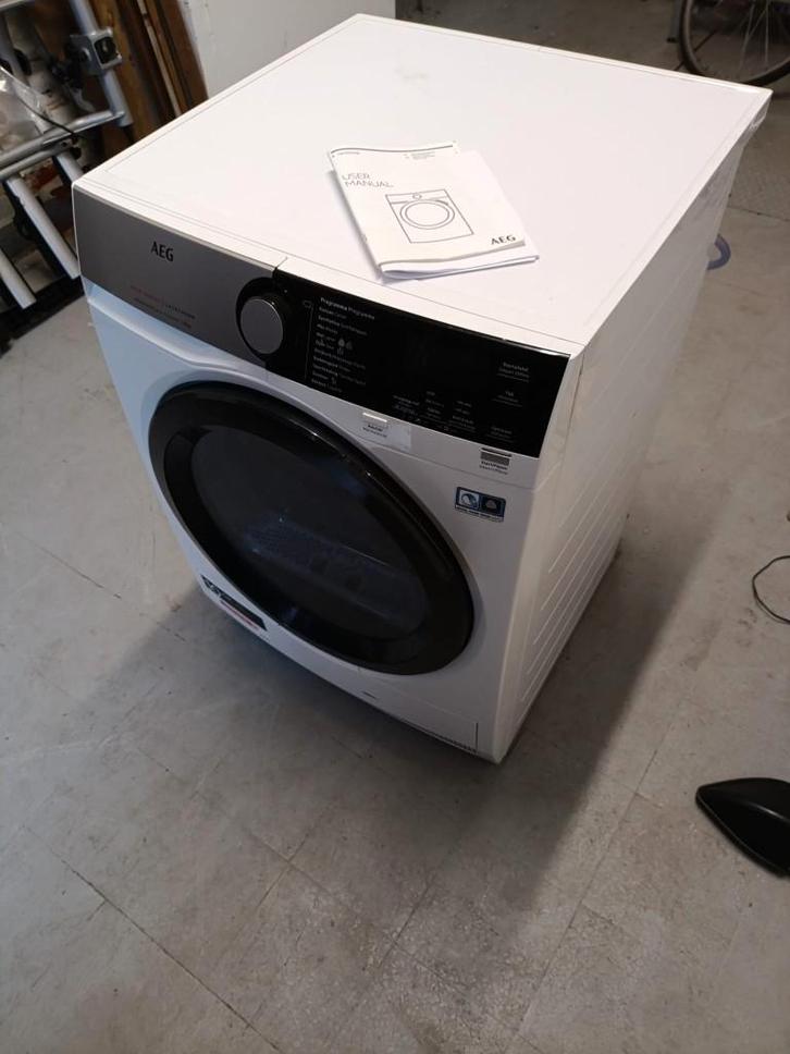 Sèche linge AEG T8DSE84B   8kg., Electroménager, Sèche-linge, Comme neuf, À condensation, 6 à 8 kg, Classe énergétique A ou plus économe