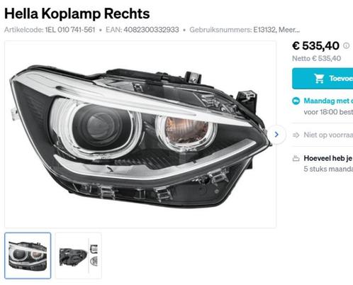 KOPLAMP BMW F20 RECHTS HELLA NIEUW, Auto's, BMW, Particulier, 1 Reeks, Bochtverlichting, Xenon verlichting, Ophalen of Verzenden