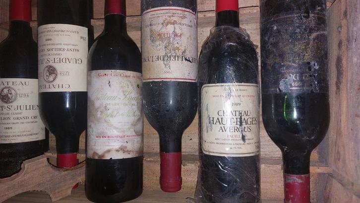 Mooie selectie Bordeaux met prachtniveau 1978, 85,88,89 x, Verzamelen, Wijnen, Zo goed als nieuw, Ophalen