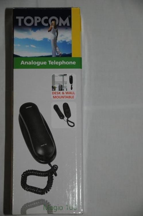 TELEFOON TOPCOM - NIEUW - Vaste telefoon, Telecommunicatie, Vaste telefoons | Handsets en Draadloos, Nieuw