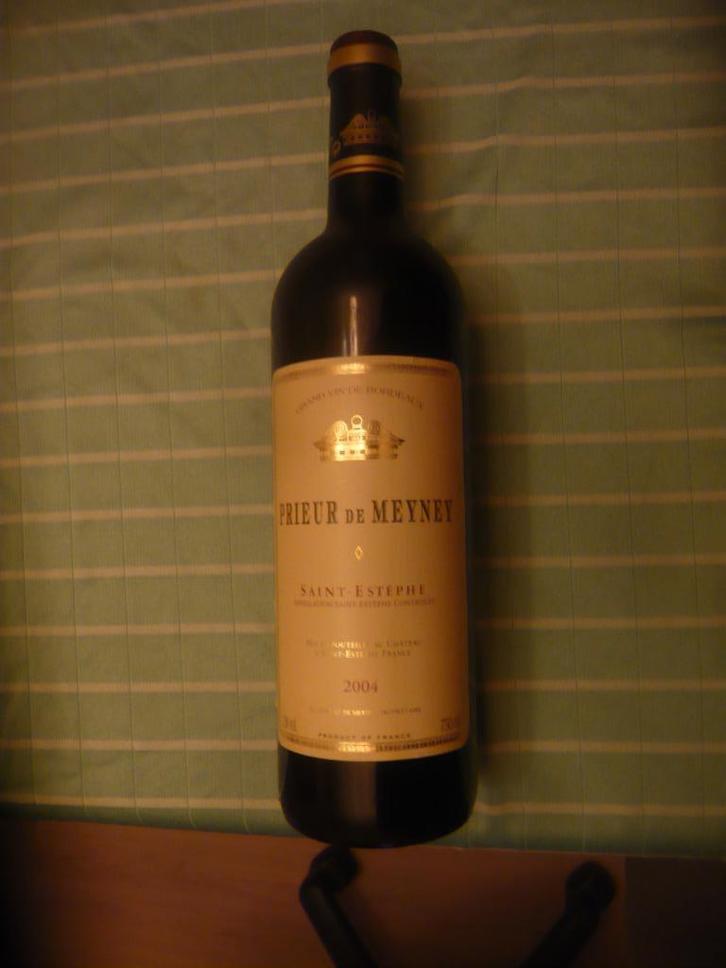 Vin rouge, Prieur De Meyney, Saint-Estèphe 2004 - à lire !, Collections, Vins, Neuf, Vin rouge, France, Pleine, Enlèvement ou Envoi