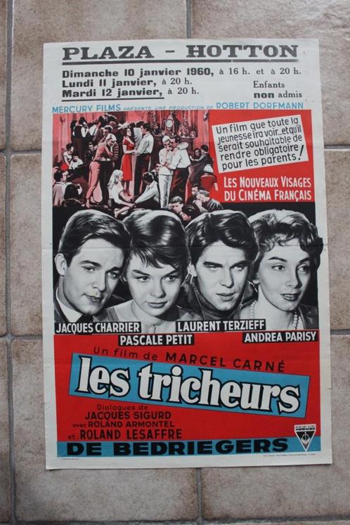 filmaffiche Jean-Paul belmondo les tricheurs filmposter, Collections, Posters & Affiches, Comme neuf, Cinéma et TV, A1 jusqu'à A3