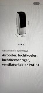 Aircooler, luchtkoeler, luchtbevochtiger, Elektronische apparatuur, Ophalen, Zo goed als nieuw, Luchtbevochtiger