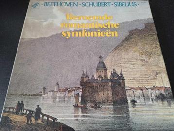 Beroemde Romantische Symphonieën Box 3 x Lp's Vinyl, 12 pouces, Enlèvement ou Envoi, Utilisé, Musique de chambre