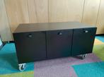 Bulo zwart opbergkast op wielen 2 stuks beschikbaar, Enlèvement