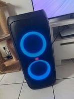 Partybox 310 +oplader + microfoon, Haut-parleur central, JBL, 60 à 120 watts, Comme neuf