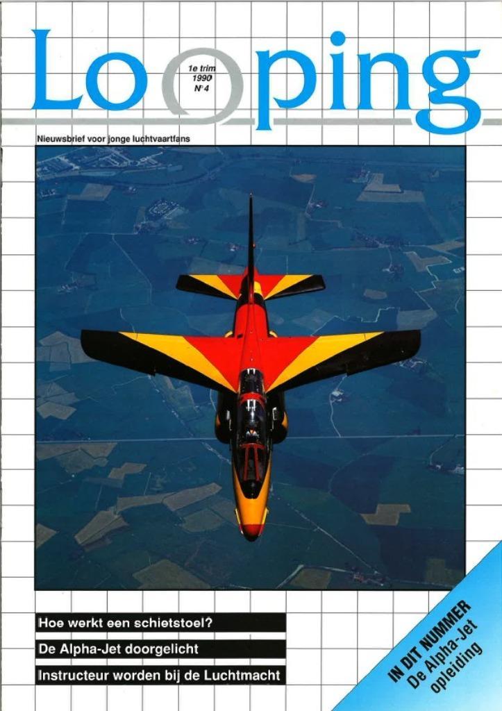 Looping Nieuwsbrief voor jonge luchtvrtfans 1e trim. 90 Nr 4, Verzamelen, Luchtvaart en Vliegtuigspotten, Nieuw, Boek of Tijdschrift