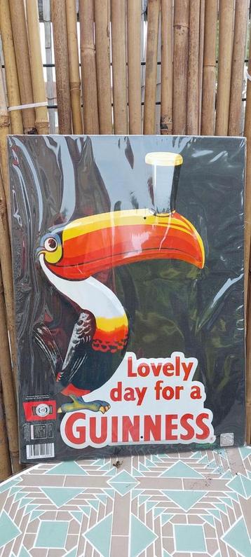 Collectorsitem: reclamebord Guinness toucan nieuw in verpakk