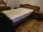 Massieve slaapkamer klassiek, Huis en Inrichting, Slaapkamer | Complete slaapkamers, Ophalen, Zo goed als nieuw