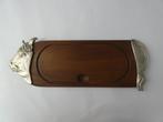 vintage houten dienblad, Ophalen, Zo goed als nieuw, Overige vormen, Overige materialen