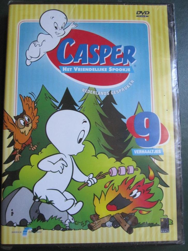 Casper (nieuw in de verpakking), Cd's en Dvd's, Dvd's | Tekenfilms en Animatie, Nieuw in verpakking, Amerikaans, Tekenfilm, Alle leeftijden