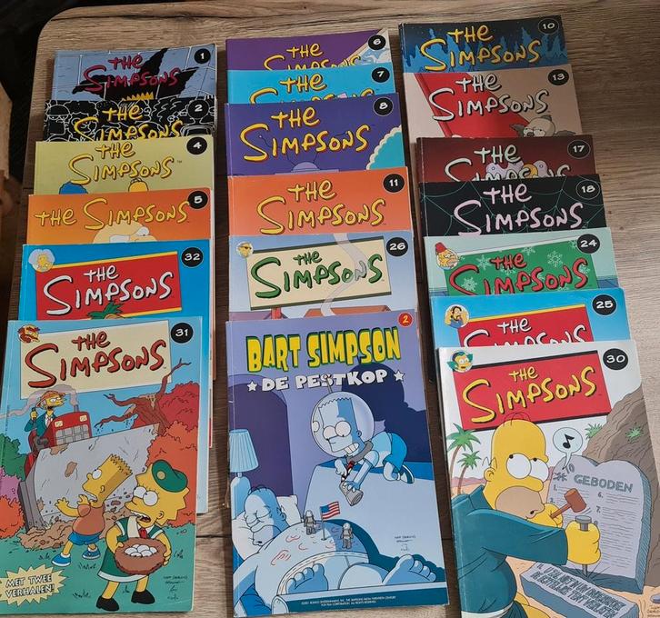 Strips Simpsons / Mat Groening ( 19 stuks  ), Livres, BD | Comics, Comme neuf, Enlèvement ou Envoi