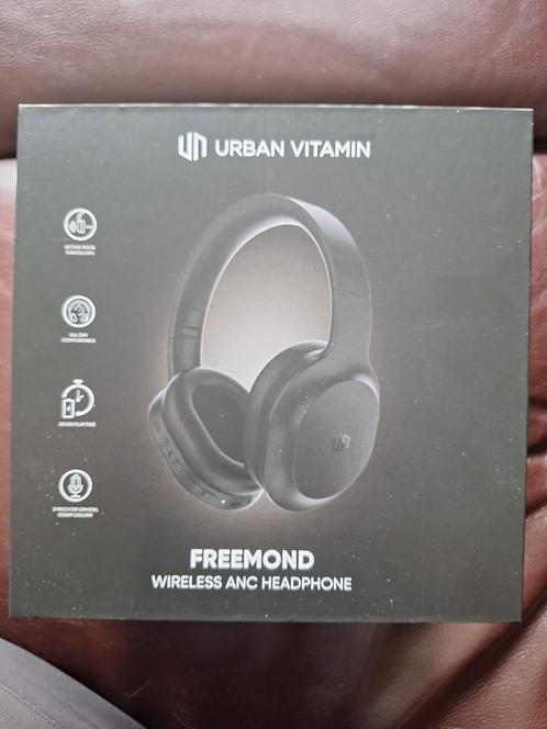 Urban Vitamin Freemond Wireless ANC HEADPHONE✅️, TV, Hi-fi & Vidéo, Casques audio, Neuf, Circum-aural, Autres marques, Enlèvement