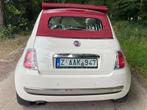 Fiat 500C 1.2i Lounge carnet d'entretien complet 1er prop, Voorwielaandrijving, Gebruikt, 1242 cc, 4 cilinders