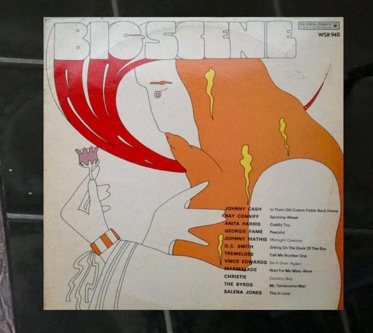 LP  Big Scene, Cd's en Dvd's, Vinyl | Verzamelalbums, Zo goed als nieuw, Rock en Metal, 12 inch, Ophalen of Verzenden