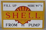 Emaille Reclamebord Shell 30cmx20cm, Verzamelen, Ophalen of Verzenden, Zo goed als nieuw, Reclamebord
