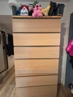 Commode Ikea 4 tiroirs Malm, Ophalen, Zo goed als nieuw