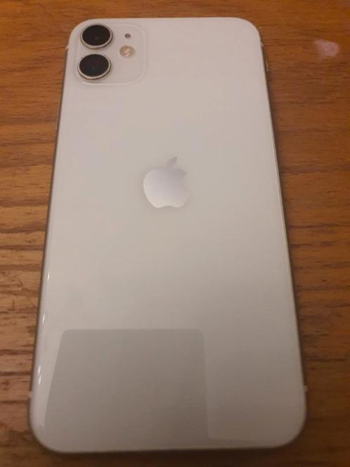 iPhone 11 64 GB Wit met gebruikerssporen, Telecommunicatie, Mobiele telefoons | Apple iPhone, Zo goed als nieuw, 64 GB, iPhone 11