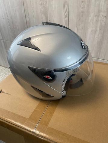 Airoh open Helm, Enlèvement, Comme neuf, Medium, Airoh