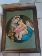 Antieke Olieverfschilderij Op Paneel Van Raffaello Sanzio, Ophalen