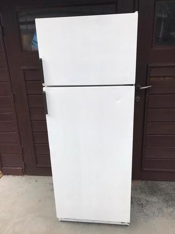 Koelkast met vriezer Zanussi, Elektronische apparatuur, Koelkasten en IJskasten, Ophalen, Gebruikt, Met aparte vriezer, 140 tot 160 cm