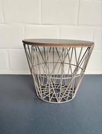 Ferm Living Wire Basket met deksel, Huis en Inrichting, Tafels | Salontafels, Ophalen, Minder dan 50 cm, Gebruikt, Rond