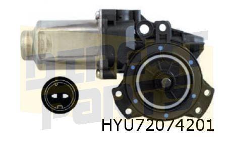 Hyundai Santa Fe (2/06-3/10) motor raammechaniek Links voor, Auto-onderdelen, Ruiten en Toebehoren, Hyundai, Nieuw, Ophalen of Verzenden
