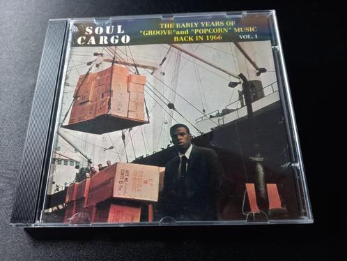 Soul Cargo Vol.1 - Popcorn oldies Cd = Mint, Cd's en Dvd's, Cd's | R&B en Soul, Zo goed als nieuw, Soul of Nu Soul, 1960 tot 1980