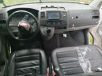 VW T5 BUSI. 2.0 TDI DUBBELE CABINE. ✅❗ CRASH ❗ Euro5B ✅, Auto's, Bestelwagens en Lichte vracht, Zwart, 4 cilinders, Volkswagen