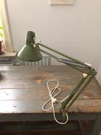 VINTAGE BUREAULAMP ATELIER LAMP EF INDUSTRIES DEENS GROEN, Ophalen of Verzenden