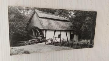 Kader met afbeelding oude watermolen Bokrijk beschikbaar voor biedingen