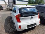 Kia Picanto/2012/1.0 benz./162d. km/4990€, Voorwielaandrijving, Stof, Zwart, Wit